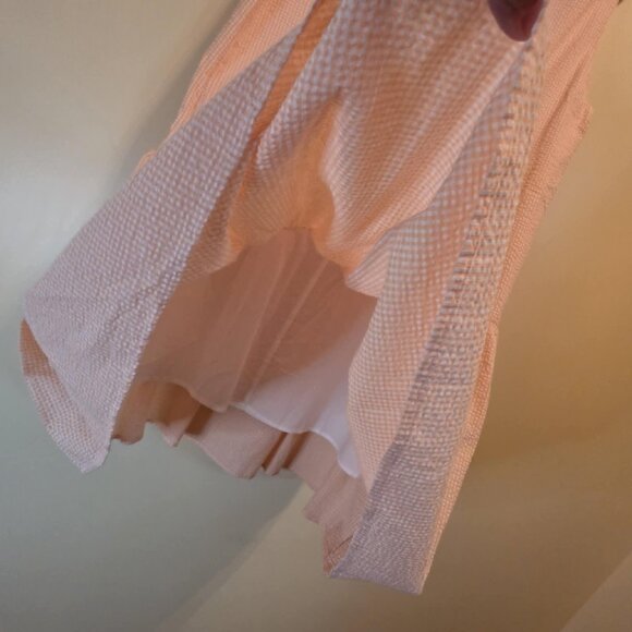 H&M Light Orange Sleeveless Summer Dress 12 - Picture 5 of 6